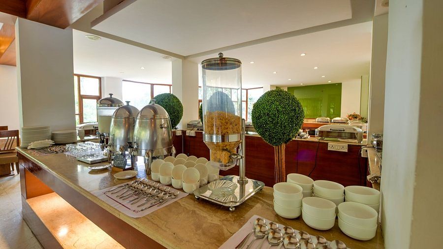 buffet setup at our restaurant in port blair