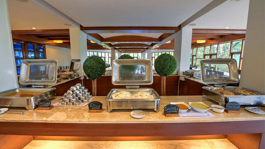 buffet setup at our restaurant in port blair