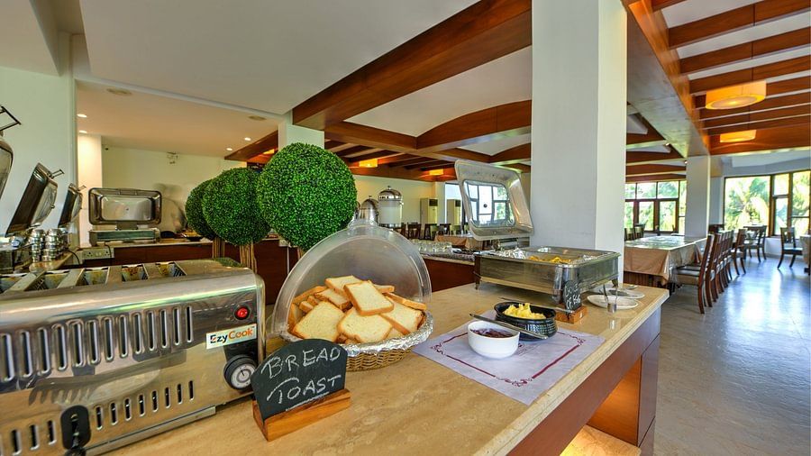 buffet setup at our restaurant in port blair