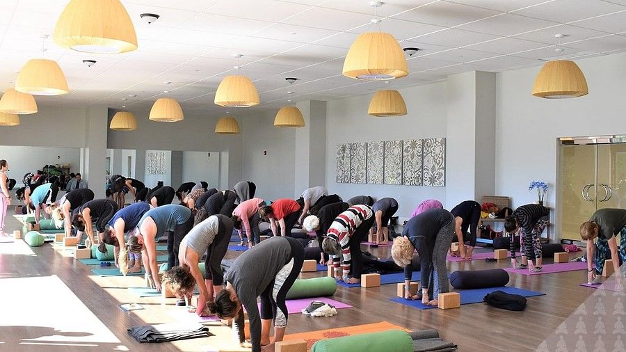 a Yoga Class in session at YO1 Longevity & Health Resorts, Catskills