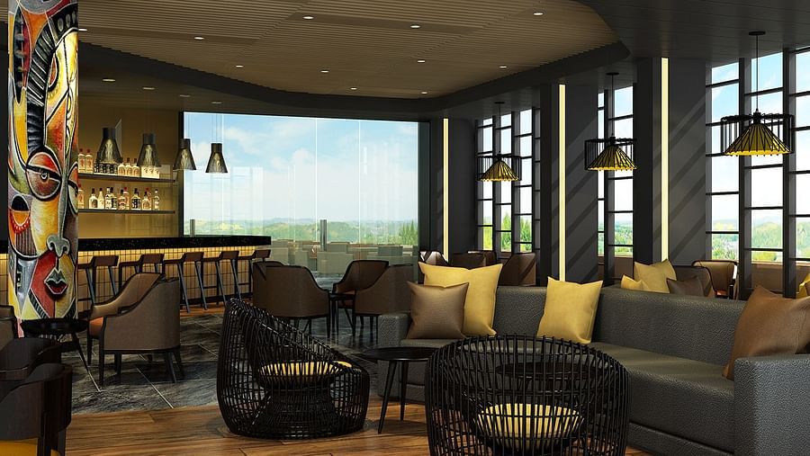Neelkanth Sarovar Premiere Luxury Hotel in Lusaka Bar