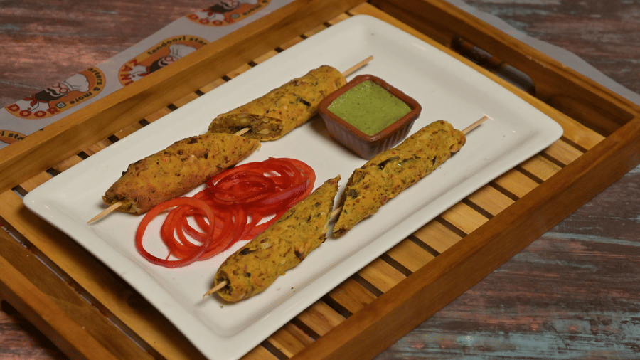 Sabz Seekh Kebab