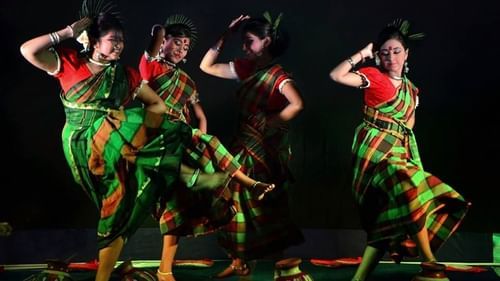 Indian dance performance - culture of Tripura