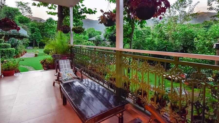 Image of balcony of a Hotel Room at Shaheen Bagh Resort Dehradun