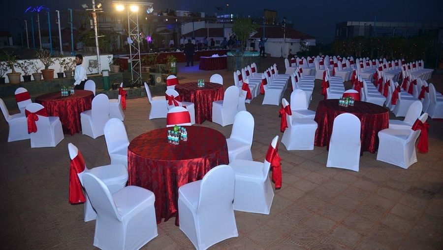banquet decor set up for a wedding ceremony 29