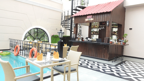 poolside bar - Hotel Polo Towers, Agartala