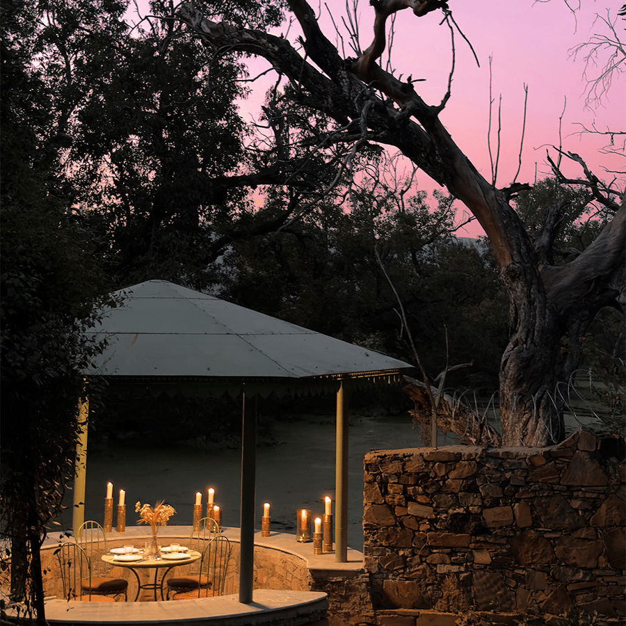 RIver Dinner-Surya Bagh - Boutique Hotels in Ajabgarh Rajasthan