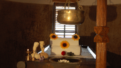 The interiors of the spa at Hill Fort Kesroli Alwar Rajasthan - Spa Hotel in Alwar