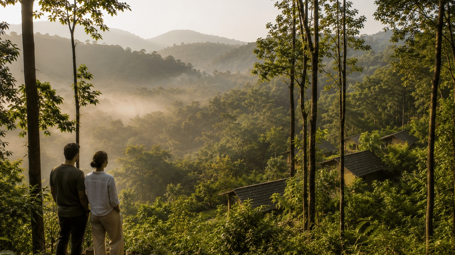 Weekend getaway from Bangalore to Nature Trails Riverview Rock Valley Goa