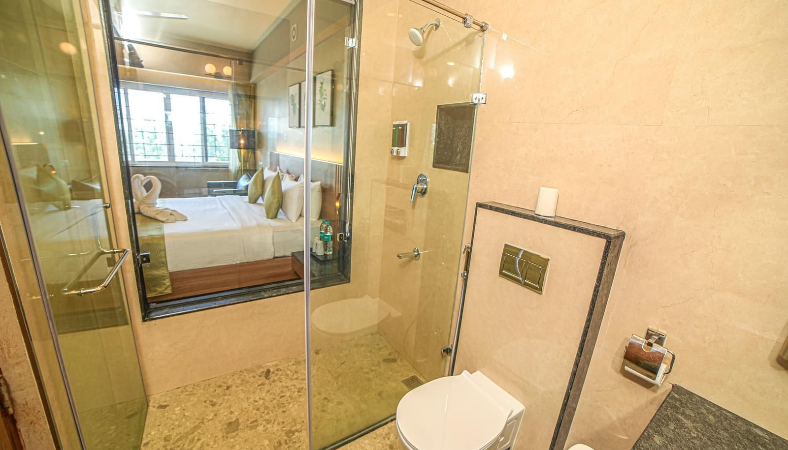 Washroom in the Sunrise Room at Grand Palace, Yercaud