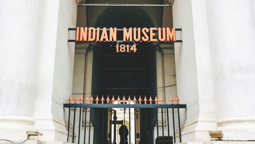 entrance of indian museum
