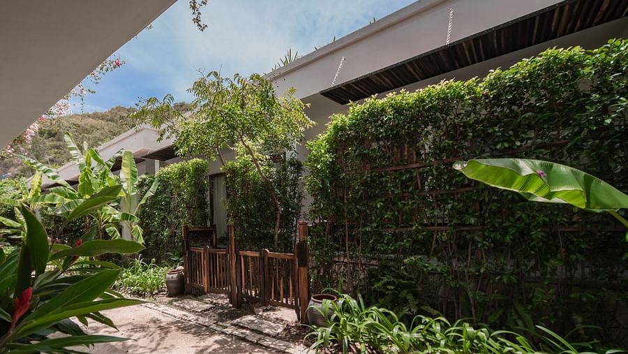 A outdoor image of a property that has all types of plantations - Alibu Resort Nha Thrang