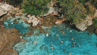 Magpupungko rock pools