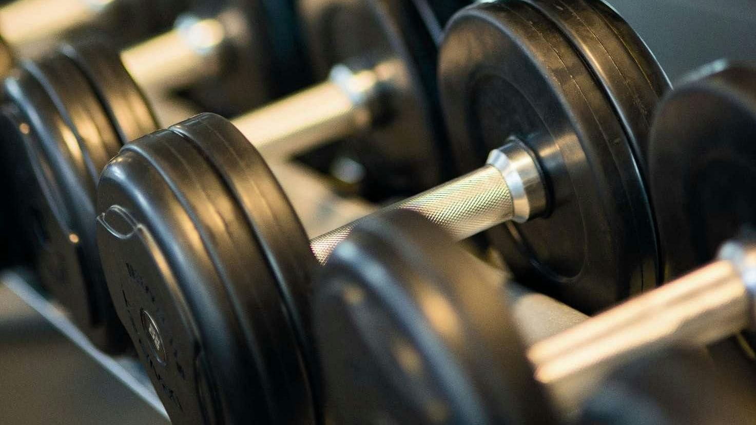 image of gym equipments