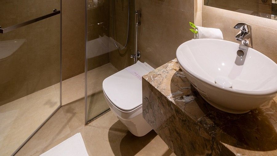 Guest Washroom.