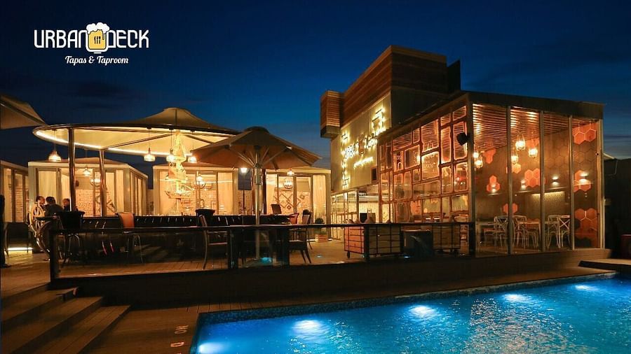 urban deck restaurant at The PL Palace Hotel Agra