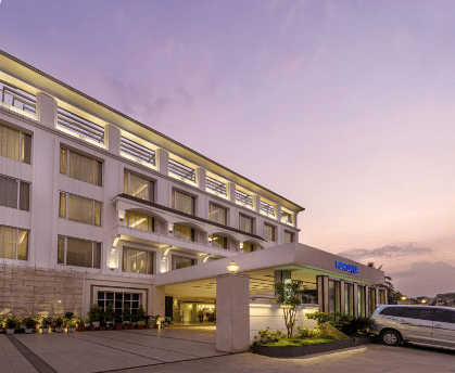 Exterior view of a Hotel by TGI Hotels and Resorts