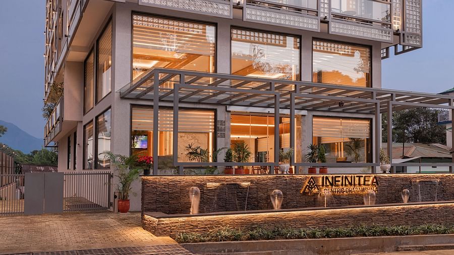 Facade of Infinitea Centric, Dharamshala