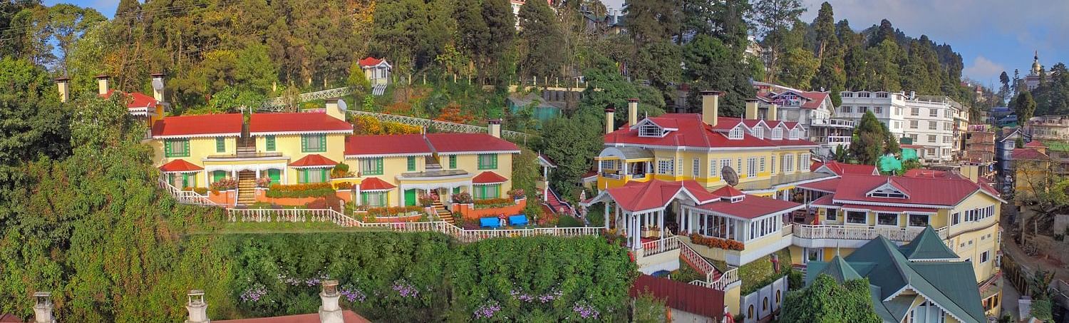 Arieal Shot of the resort - Mayfair Hill Resort, Darjeeling