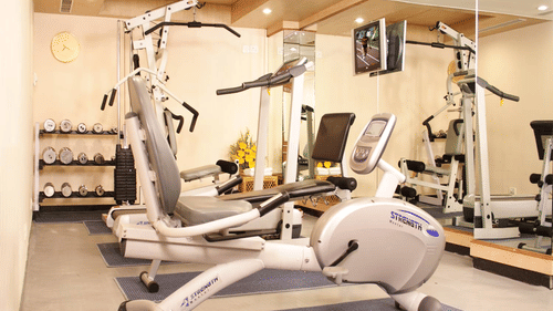 Gym at Aditya Park Hyderabad, best business hotel in hyderabad