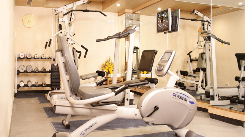 Gym at Aditya Park Hyderabad, best business hotel in hyderabad