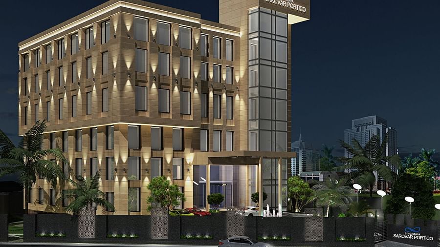 Facade Singhania Sarovar Portico Raipur