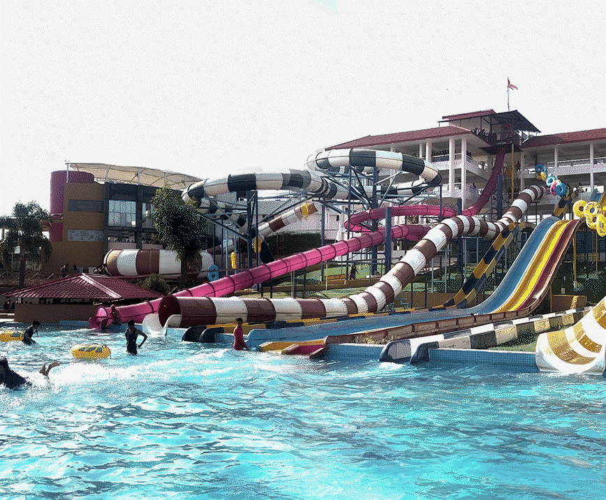 Crescent Water Park, Indore Indore 11 - Pink SLide 1
