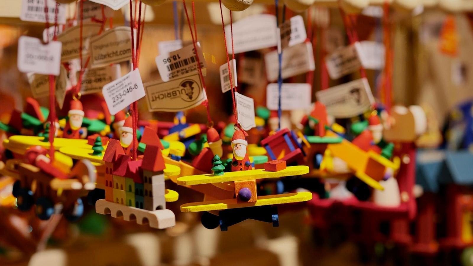 An image of trinkets placed in a row