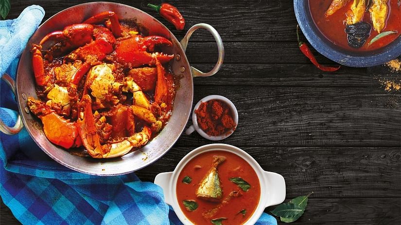 Indian coastal sea food delicacy