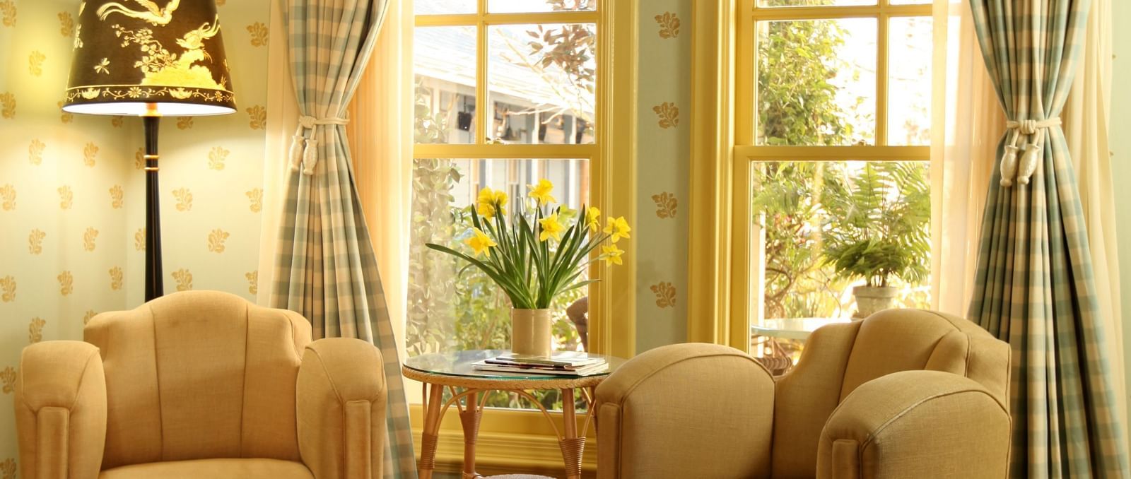 Lower Garden Seating in window