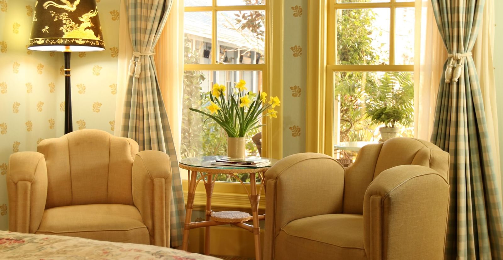 Lower Garden Seating in window