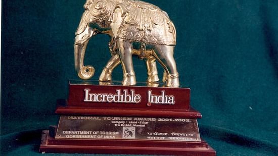 Awards in hospitality Dr.Vithal Kamat The Orchid Hotels India fitco6