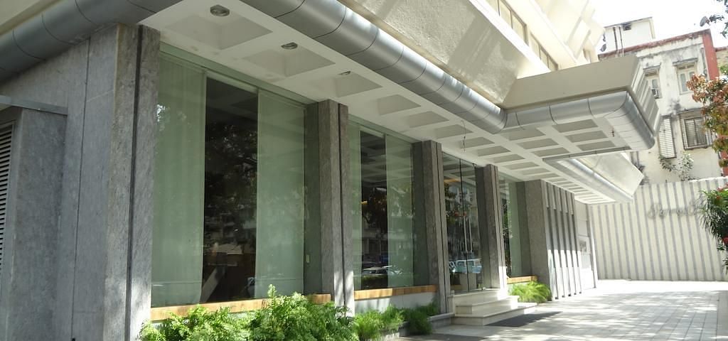 Entrance to Regency Hotel, Mumbai.