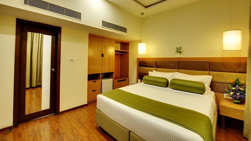 Club Premier room with wooden flooring