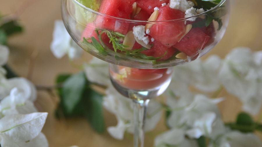 a wine glasses full of strawberries - polo floatel kolkata