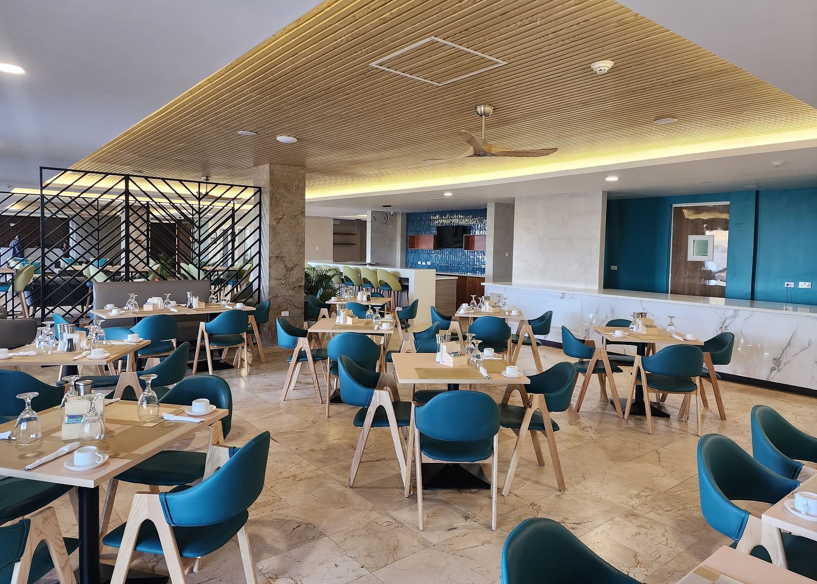 Alexander Dining in montego bay, jamaica with elegant seating and a welcoming ambience - Hotel 39, Jamaica