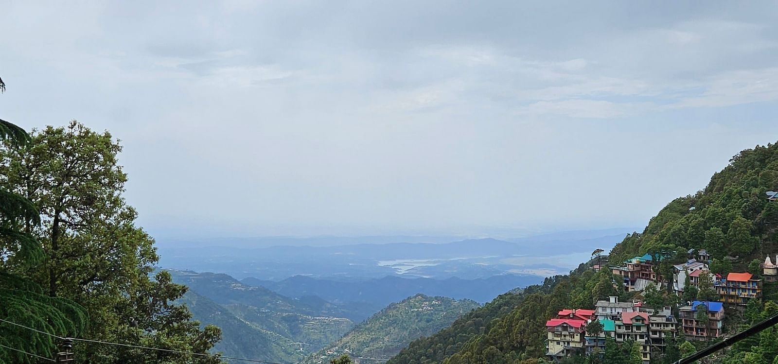 Mountain view from the balcony | Mongas Hotel & Resort, Dalhousie