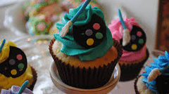 a beautifully decorated cupcake