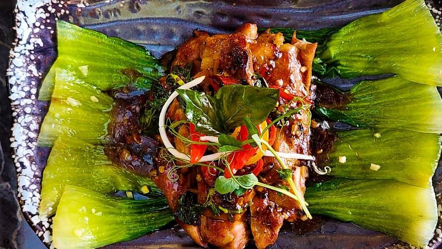 Food served at Asiatic Lounge