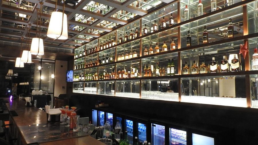 alt-text well stocked bar area - Hotel Polo Towers, Agartala