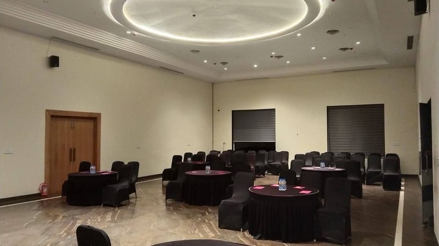 Another view of the seating arrangements inside the Banquet hall - Mastiff Select, Bidar