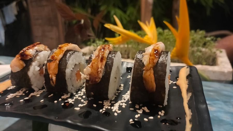 Sushi in a plate | Matsya Island Retreat