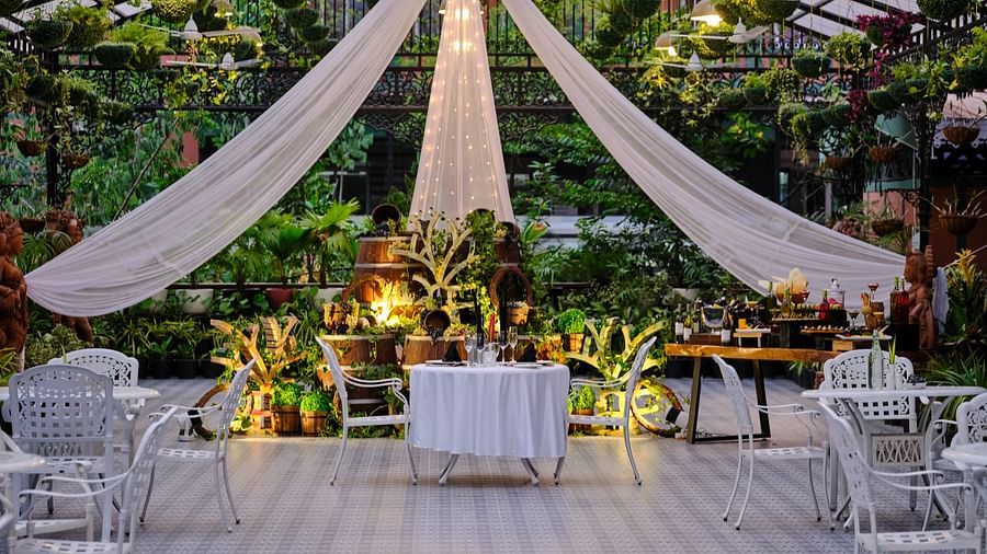 seating space at Greenhouse - Mayfair Tea Resort, Siliguri  2