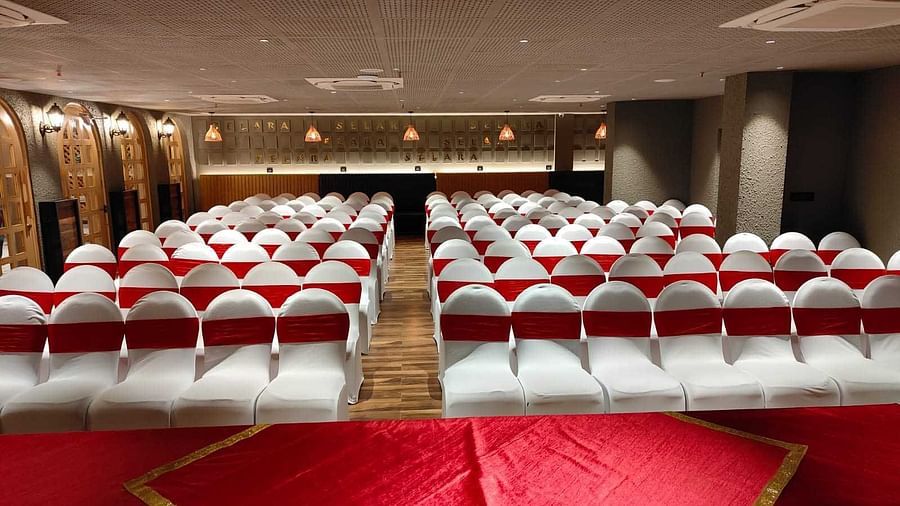 Seating arrangements inside Selara 2 - The Cindrella Hotel, Siliguri