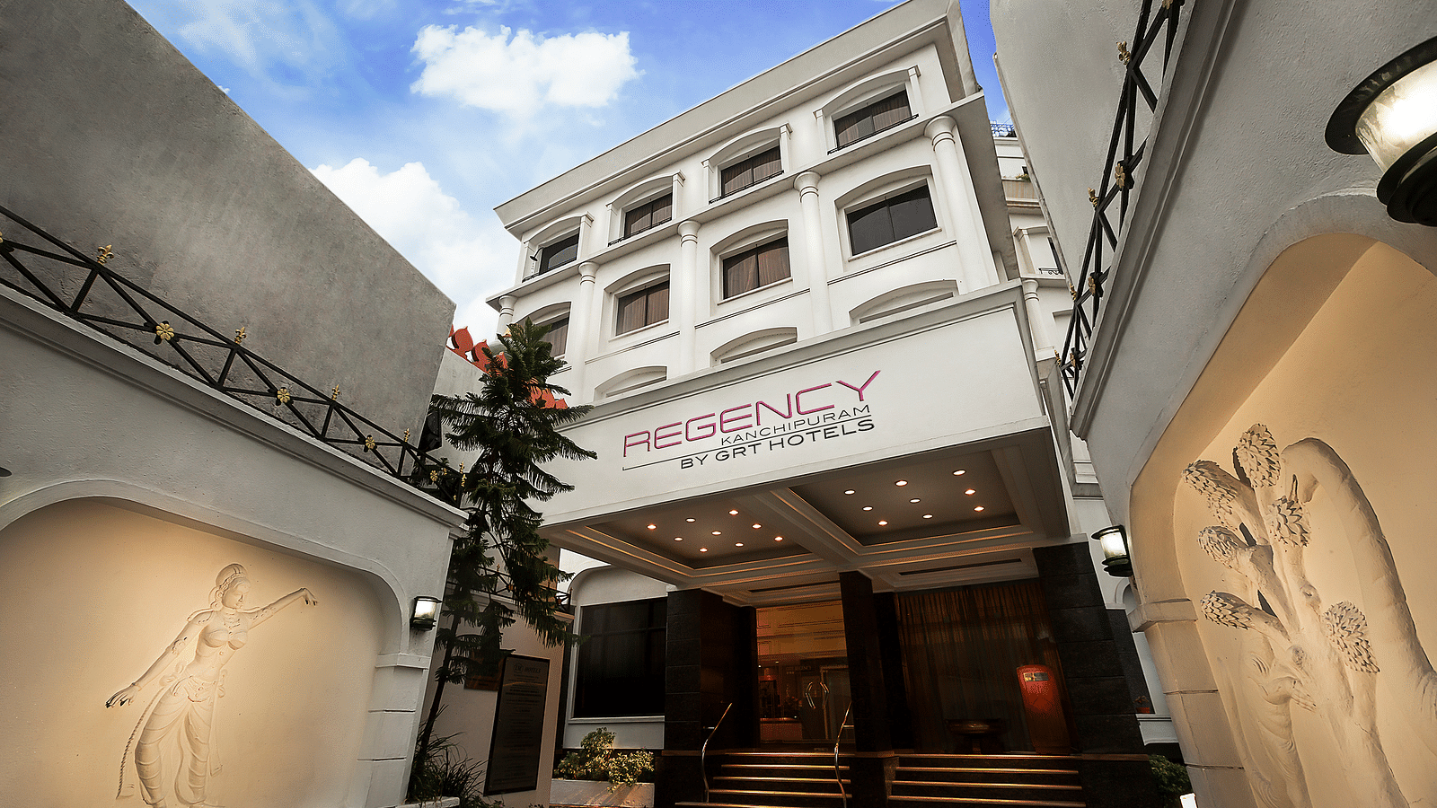 Facade image of Regency Kanchipuram By GRT Hotels.