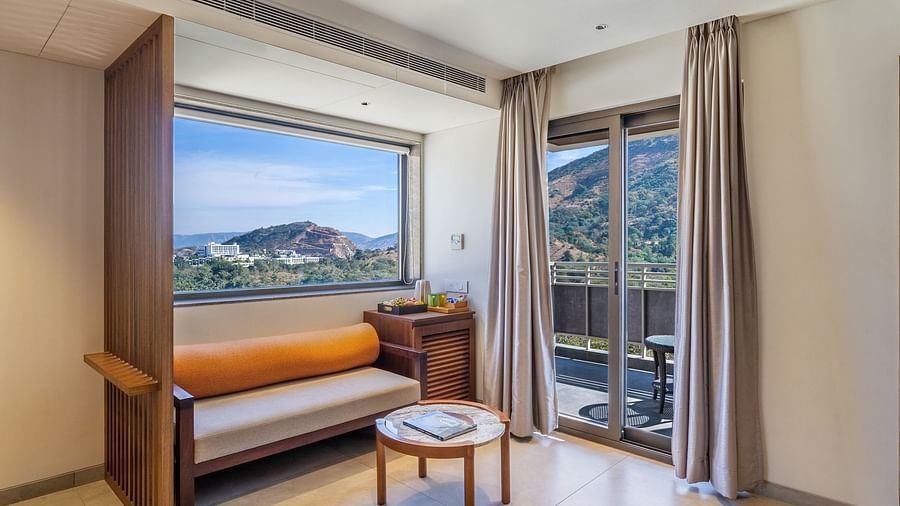 view near the balcony of Suite at Stone Wood Hotel, Kumbhalgarh