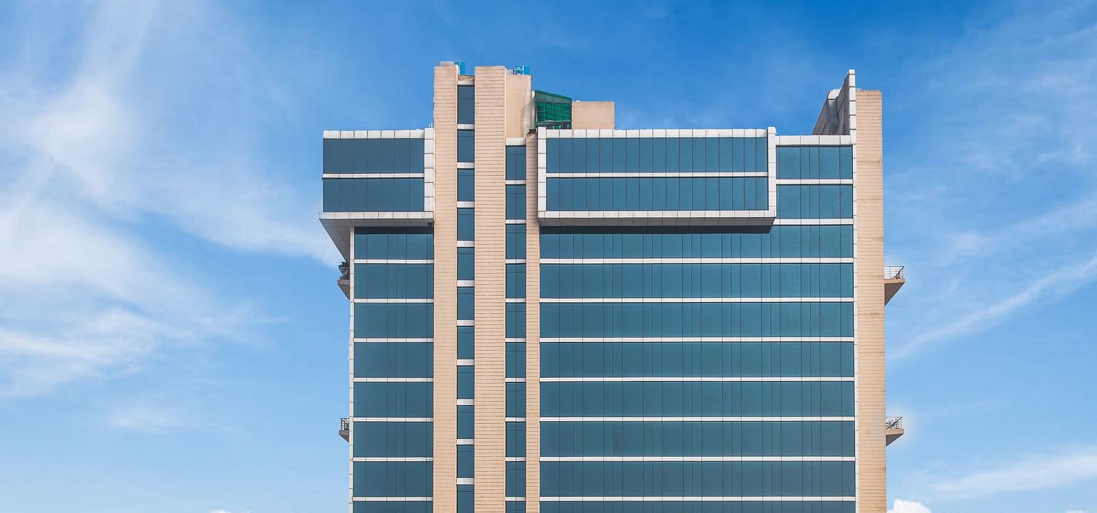 Facade of Golden Suites, Gurgaon