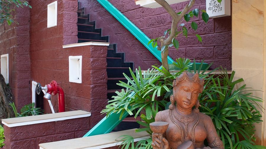 stairs leading to the higher floors - Mayfair Heritage, Puri