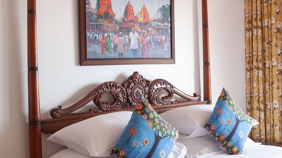 view of the bed - Mayfair Heritage, Puri 1