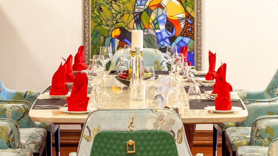 seating space at the dining table -  Mayfair Lake Resort, Raipur